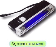 Portable Blacklight Flashlight